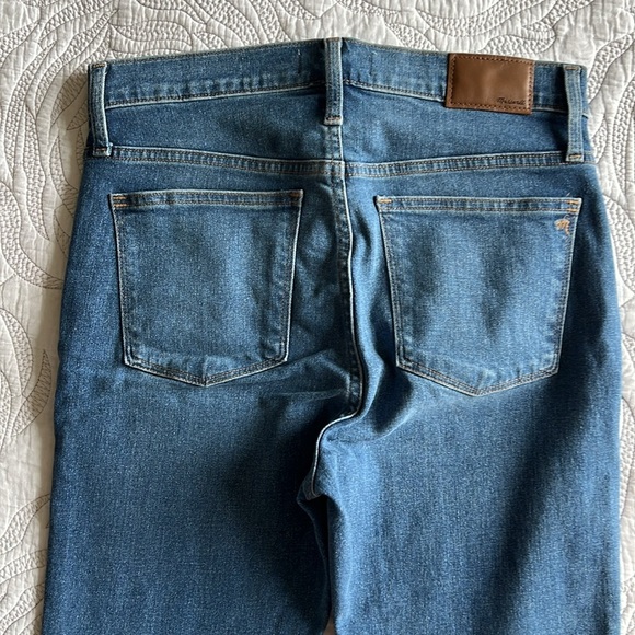 NWT - Madewell - Petite 10" High-Rise Skinny Jeans in Dewitt Wash: Button-Front - Picture 9 of 12